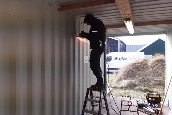 Zeecontainer ombouwen Zeecontainer ombouwen